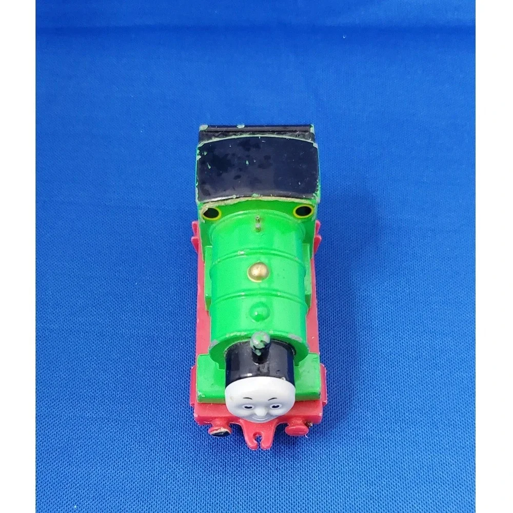 Ertl Thomas the Train & Friends Tank Engine Percy #6 1987 Diecast Metal Green‎